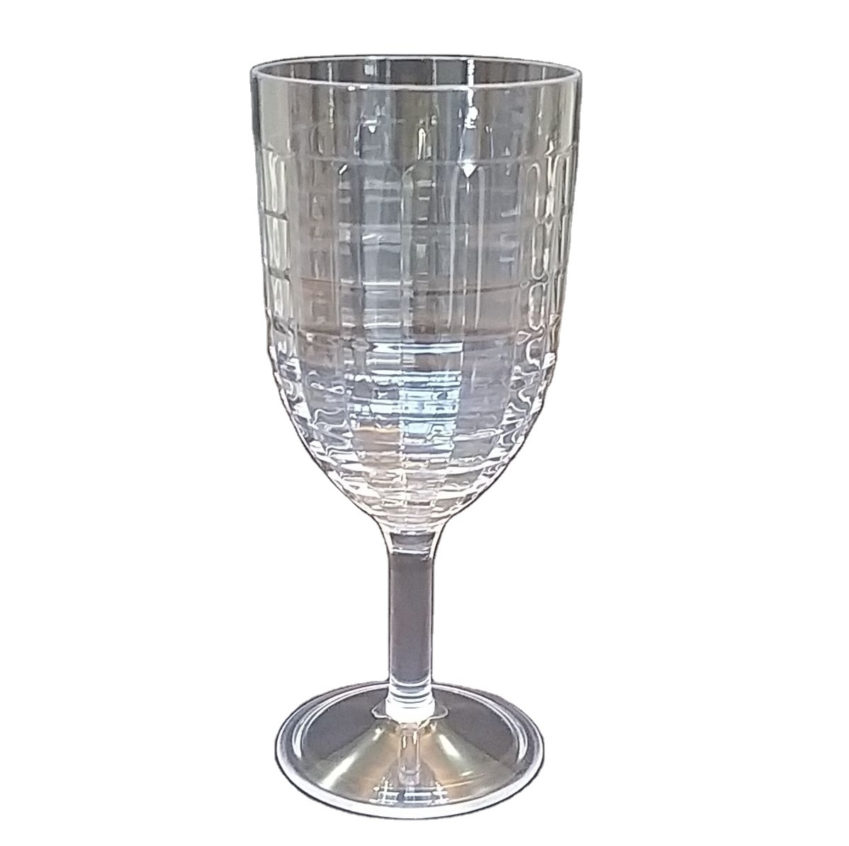 Shatterproof Acrylic Plastic Stem Wine Glass