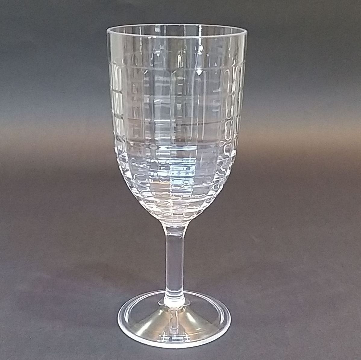 Shatterproof Acrylic Plastic Stem Wine Glass