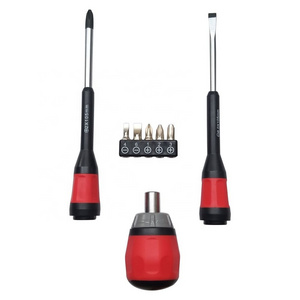 3 way 72 Teeth Exchangeable Ratcheting Screwdriver