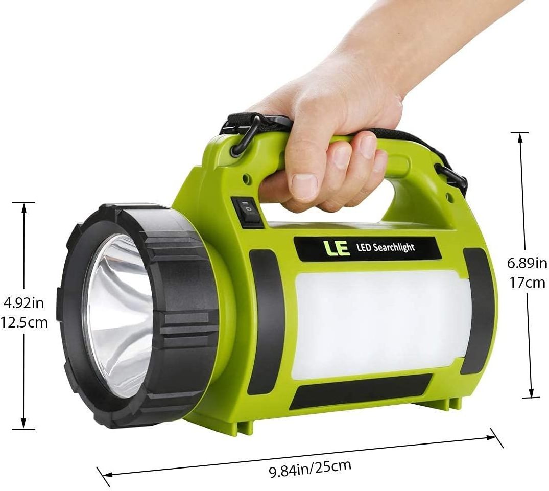 Rechargeable LED Camping Lantern 1000LM 5 Light Modes Power Bank Perfect Lantern Flashlight for Hurricane Emergency