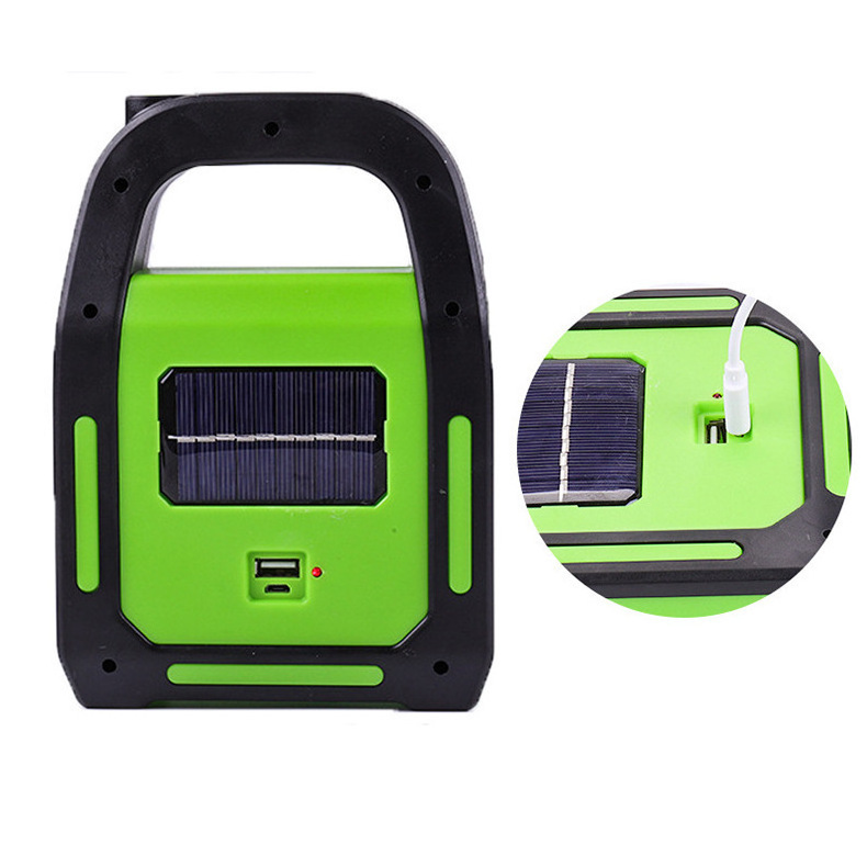 3 work mode Solar emergency light USB camping lanterns led rechargeable Solar emergency light Flashlight LED Light