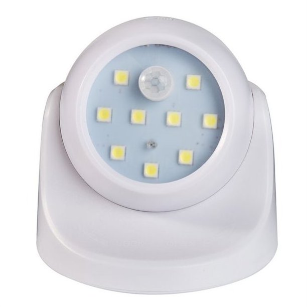 Wireless Motion Sensor Light 9 LED AAA Battery Powered 360 Degree Rotation Night Light Motion LED Indoor Outdoor Wall Lamp