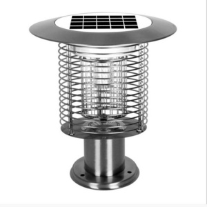 Solar Mosquito Zapper Waterproof Solar Powered LED Light Pest Bug Zapper Insect Mosquito Killer for Ground Garden Lawn