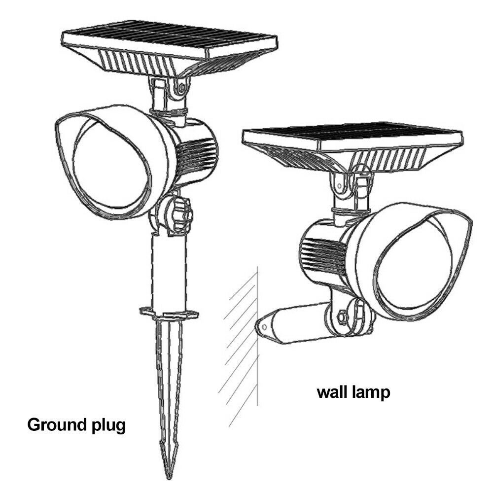 Waterproof Outdoor Spot Lights Laser Rotating Stage Solar Power Star Light Lamp Christmas Party Holiday  dancing laser light