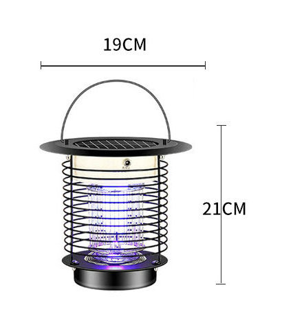 Bug Mosquito Zapper-Solar Electronic Insect Killer Multifunctional  Hanging lantern Camping Lantern Bug Zapper