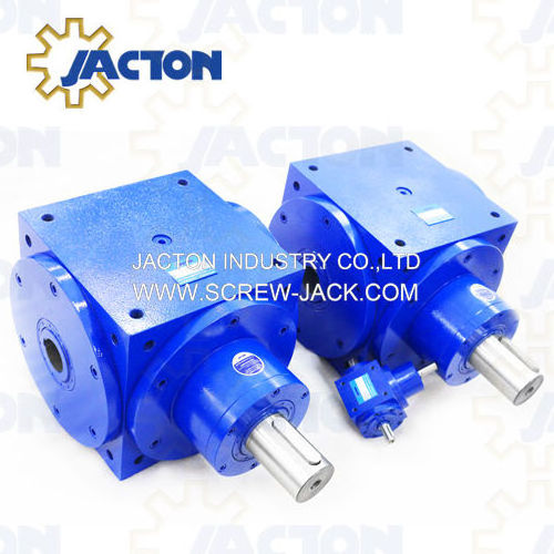 JTPH240 90 degree gear box hollow shaft 2:1 ratio bevel transmission gearbox box gears 90 degrees 3 bevel gearboxes