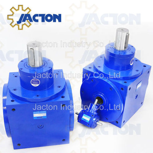 JTPH90 Hollow Bore Miter Boxes hollow shaft speed reducer high output speed gearbox