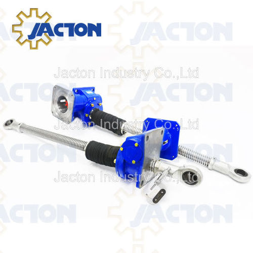 UK Customers import JT-2T 2 ton high lift electric jack acme threaded rods,motor driven screw shafts,mechanical motorised jack