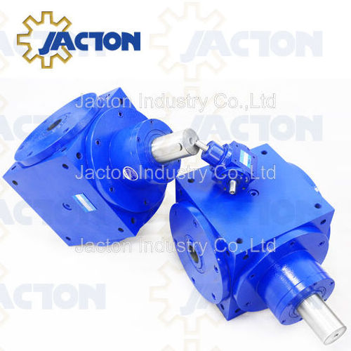 JTPH90 Hollow Bore Miter Boxes hollow shaft speed reducer high output speed gearbox