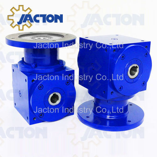 JTPH240 90 degree gear box hollow shaft 2:1 ratio bevel transmission gearbox box gears 90 degrees 3 bevel gearboxes