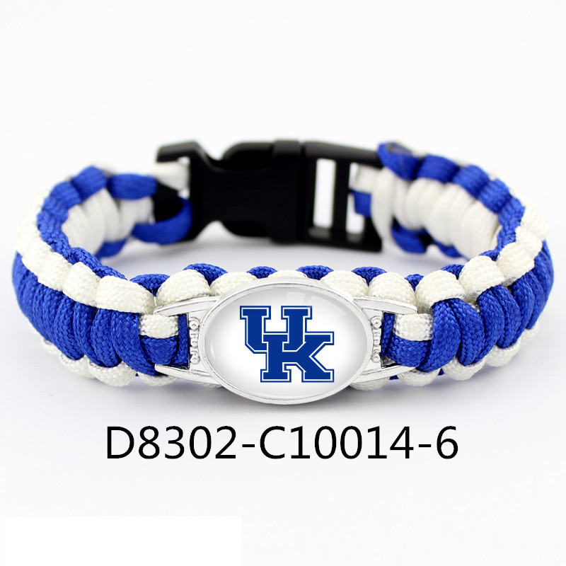 Fashion Creative Hand-woven Bracelet Nfl Sports Military Grade Paracord American Football Team Survival Bracelets