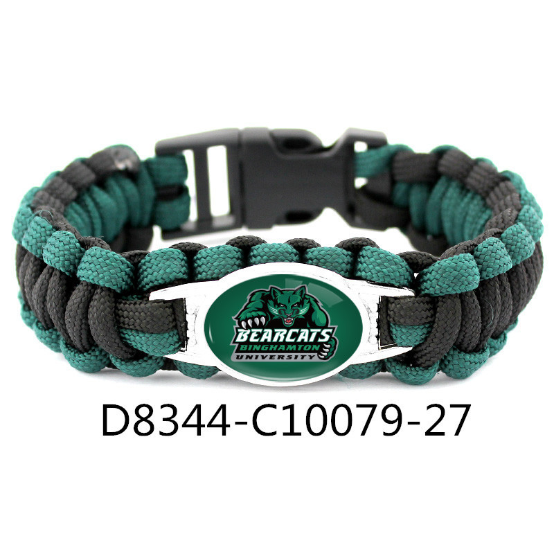 Fashion Creative Hand-woven Bracelet Nfl Sports Military Grade Paracord American Football Team Survival Bracelets