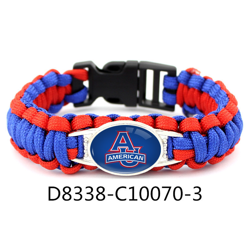 Customizable Nfl Outdoor Lifesaving Football Team Umbrella Rope Camping Lifesaving Bracelet