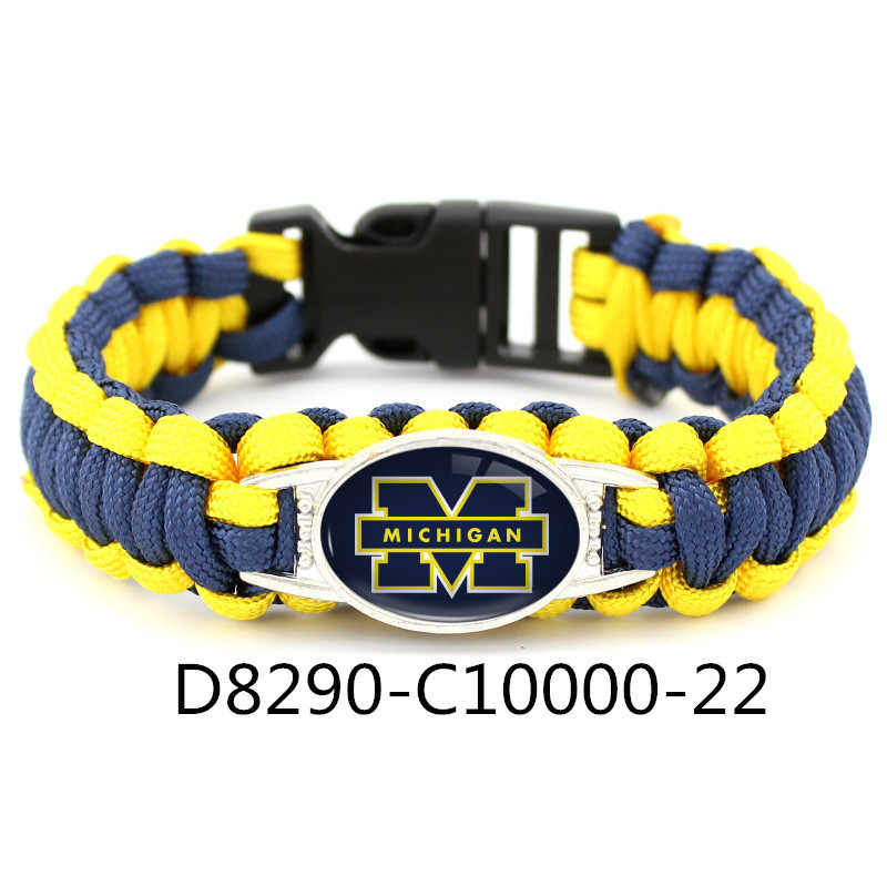 wholesale Nfl Outdoor Lifesaving Football Team Umbrella Rope Camping Lifesaving Bracelet