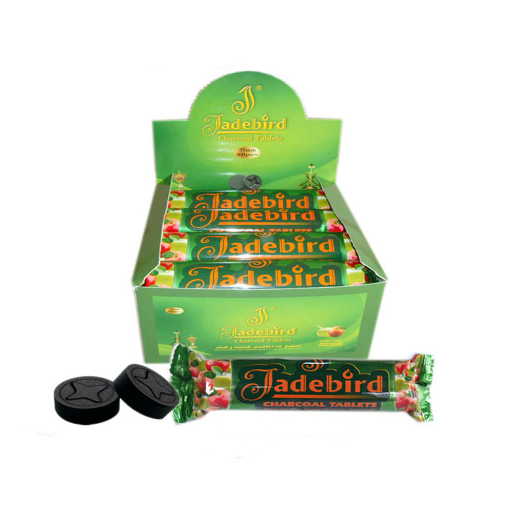 Shisha Hookah charcoal tablets with mint flavor coconut flavor