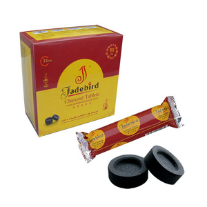 hookah charcoal 10pcs/roll 8roll/box premium coconut coco charcoal for shisha cube three kings price