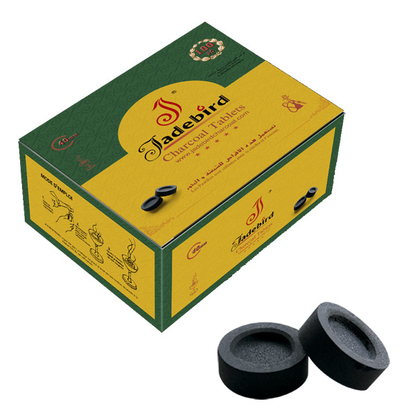 hookah charcoal 10pcs/roll 8roll/box premium coconut coco charcoal for shisha cube three kings price