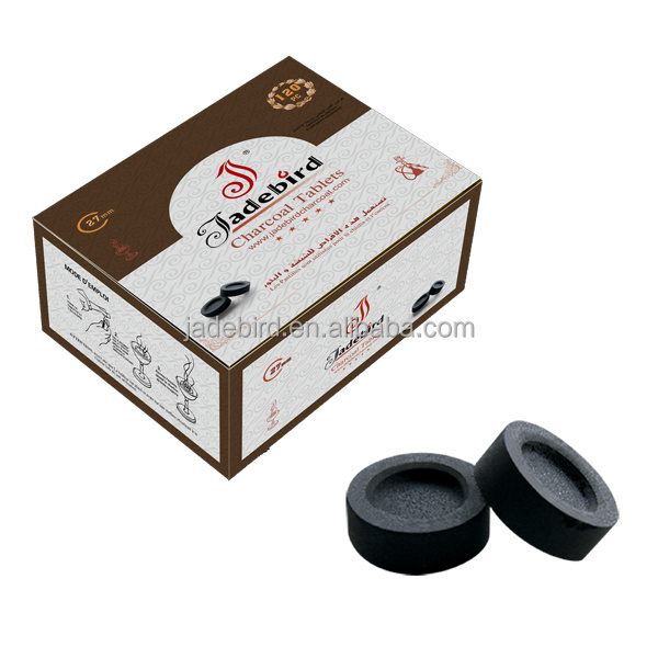 JB 22mm quick lighting Charcoal tablets  for greek oman church relighious incense bakhoor argarwood coal disks