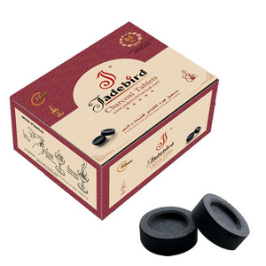 JB 38mm shisha hookah incense coal quick lighting charcoal for waterpipe  shisha hookah narguile coal