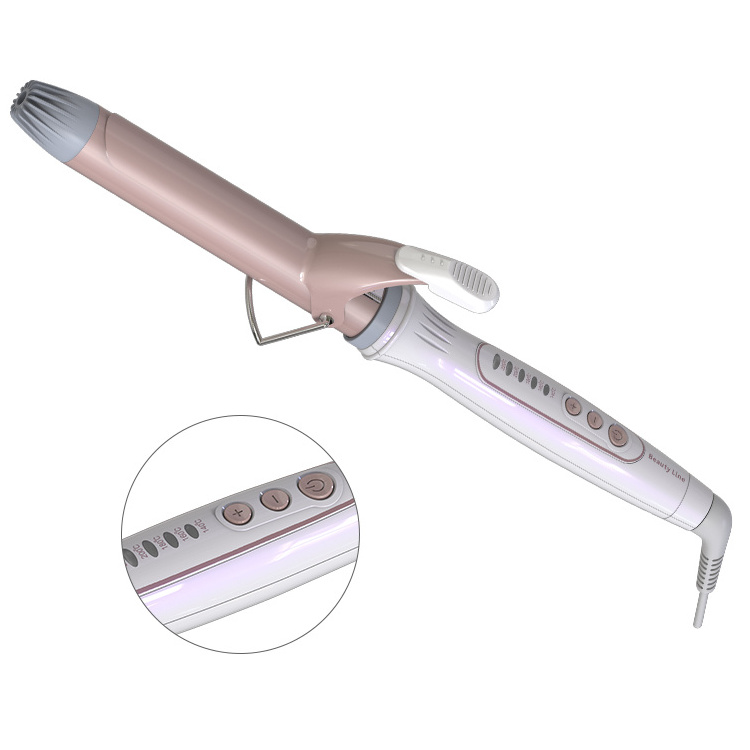 Home And Salon Use Ionic Hair Curler Electric Professional Anti-slip Silicone Strip Curl Hair Curling Iron Deep Wavy Hair Curler