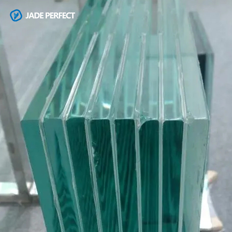 Industrial Glass Manufacturer 0.76 PVB SGP 6mm 12mm Laminated Safety Glass Cuts Laminated tempered  Glass Wholesale Price