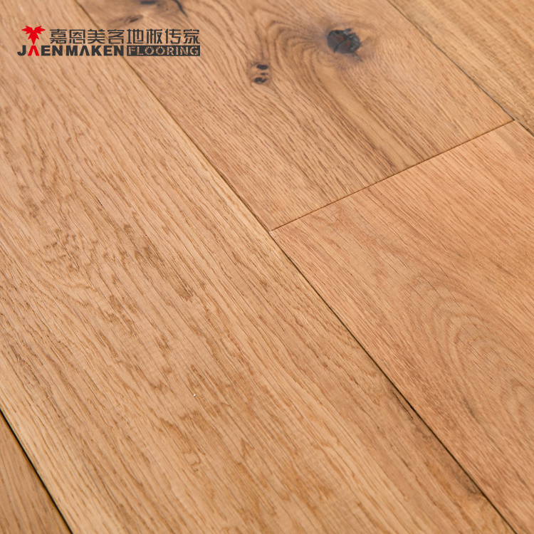 Oak Wood Ukraine Handscraped Hardwood Flooring Timber Laminate Flooring