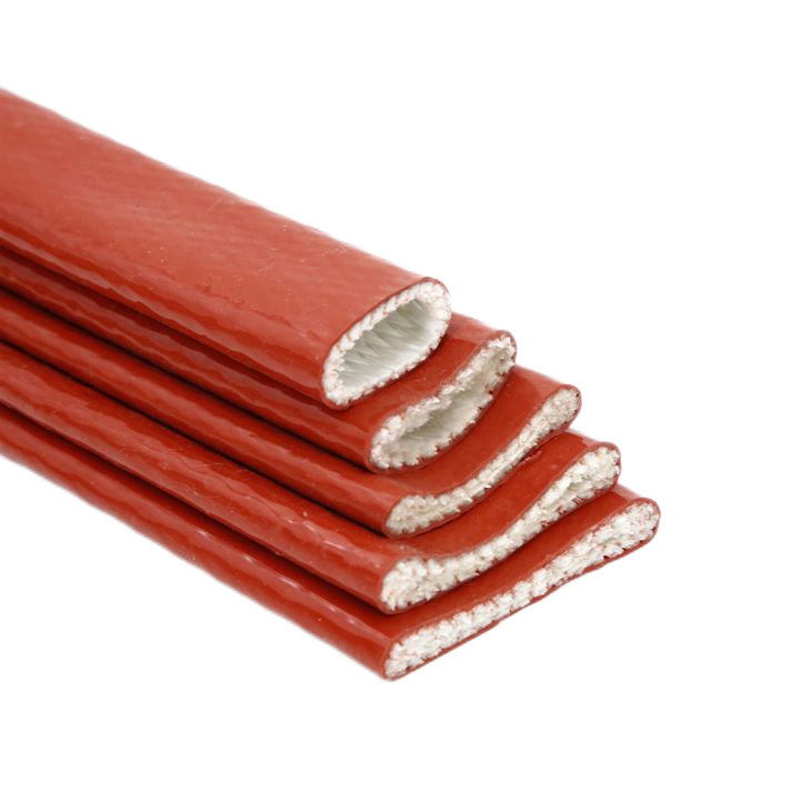 JAS High Temperature Fiberglass Cable Sleeve Hose And Fire Resistant Cable High Temperature Fiberglass Braided Cable Sleeve