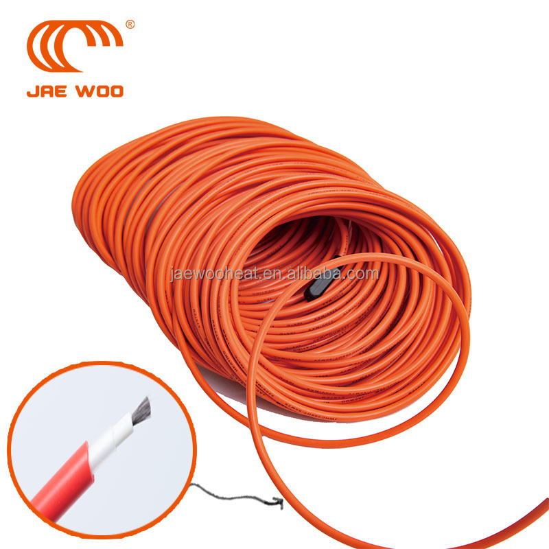 Europe Snow Melting Heating Mat Driveway and Constant Power Heating Cable