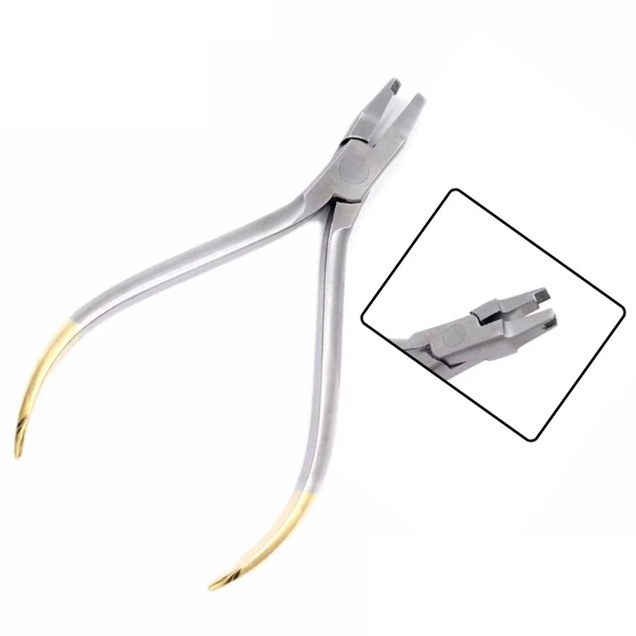 Pliers Surgical Ball Hook Crimping Straight Dental Orthodontic Stainless Steel Crimping Plier Crimpable Hook Pliers