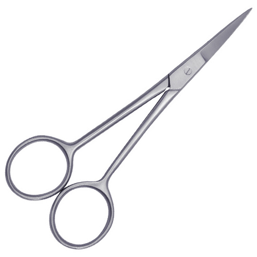 OEM professional nail cuticle scissors stainless steel cuticle Sharp Blade With Custom Logo Scissor