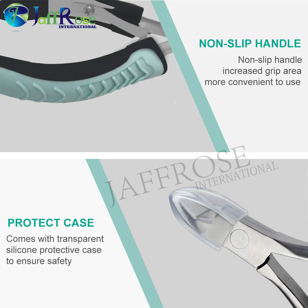 Nail Cuticle Trimmer Professional Cuticle Cutter Stainless Steel Cuticle Nippers with Sharp Blades and Double Spring