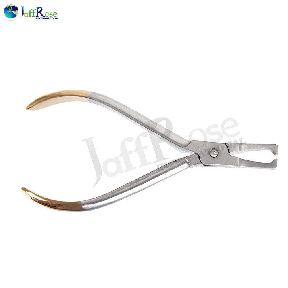 Stainless Steel Dental Posterior Teeth Bracket Removing Pliers Cutting Adhesive Part Stainless Steel Dental Orthodontic Forceps