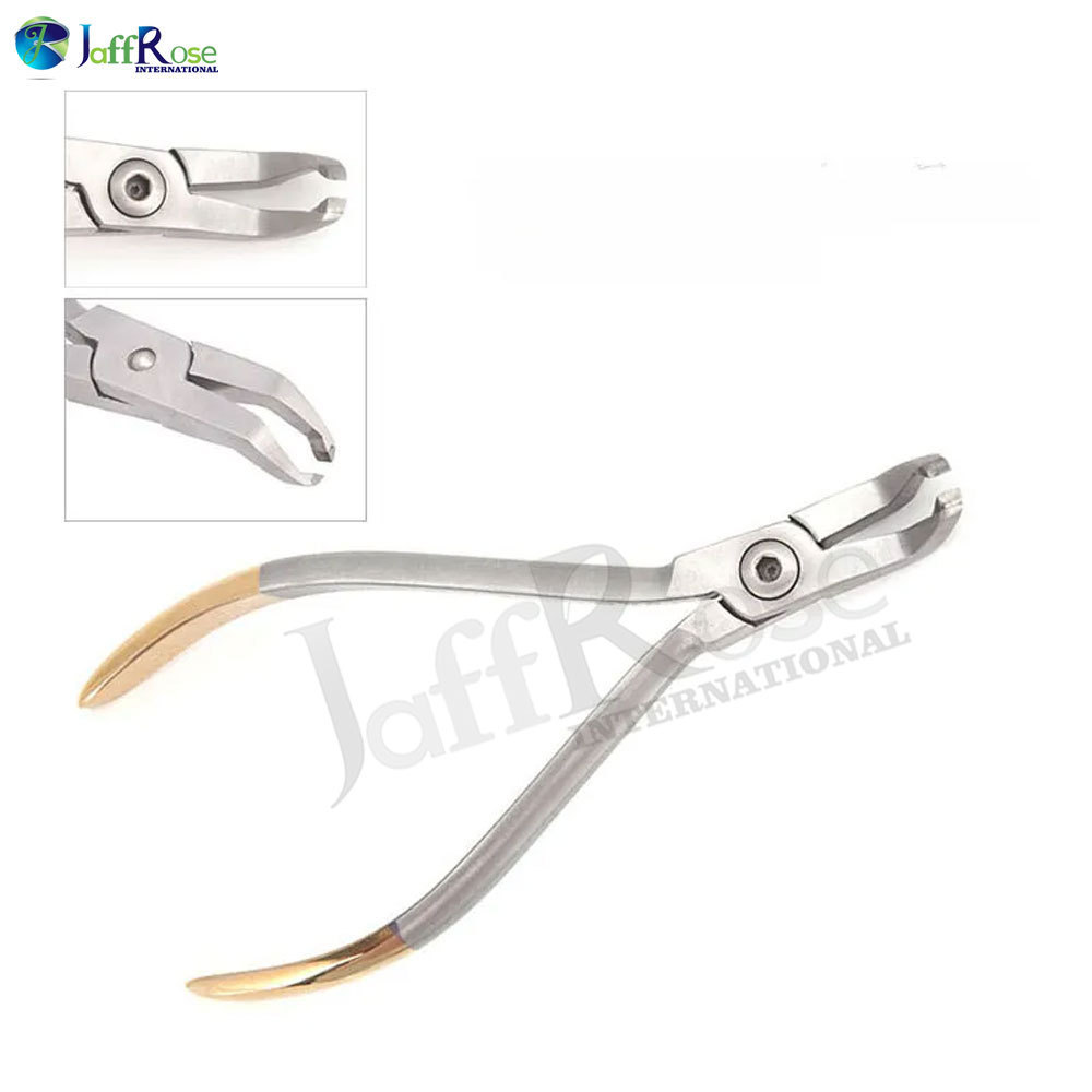 Stainless Steel Dental Posterior Teeth Bracket Removing Pliers Cutting Adhesive Part Stainless Steel Dental Orthodontic Forceps