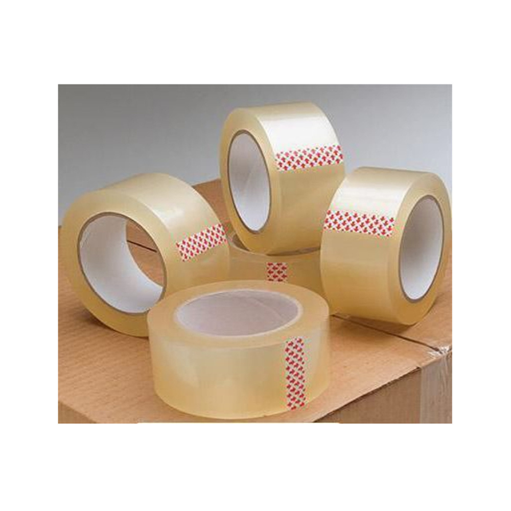 BOPP Self Adhesive  Washi Tape For Cartoon Sealing In High Strength & Best Quality 60 Yard/ 100 Yard Tape Clear & Brown Noise