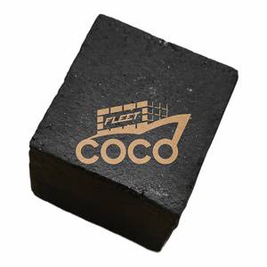 Cocofleet Coconut Shell Charcoal Briquette for Shisha Hookah in Rectangle Shape Premium Organic Charcoal Indonesia Products