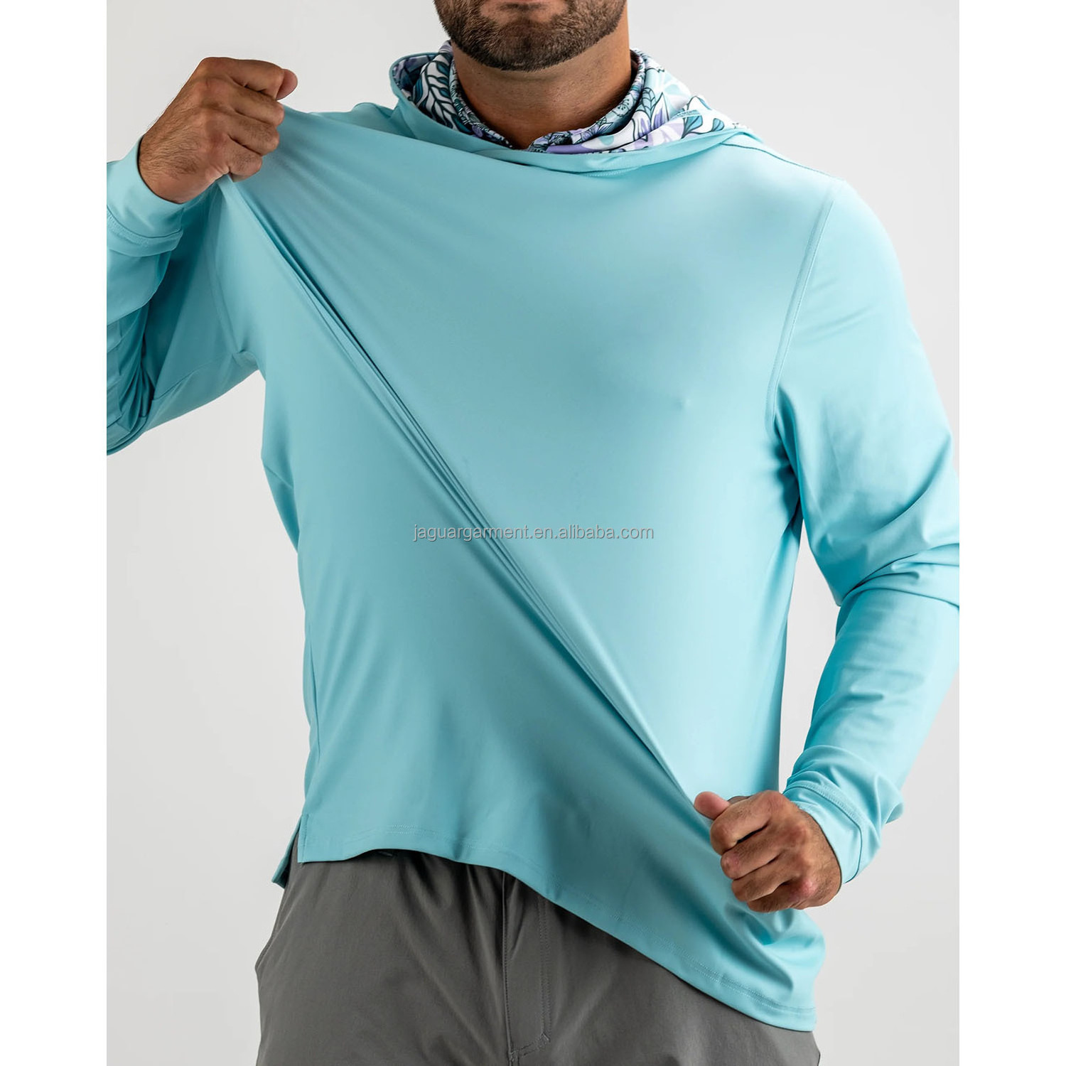 OEM High Quality Sweatshirt Oversize Comfortable Golf Hoodie Pullover Polyester Spandex Golf Hoodie For Men