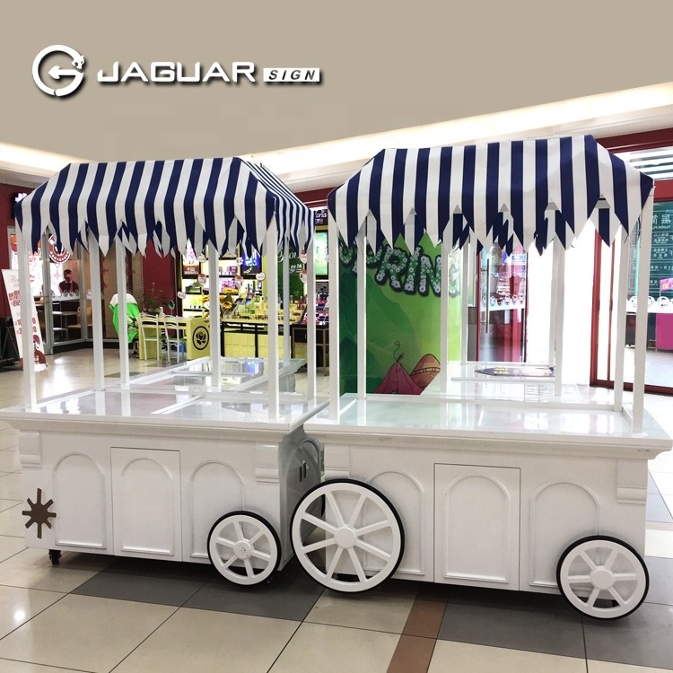 Custom Design shopping display candy carts