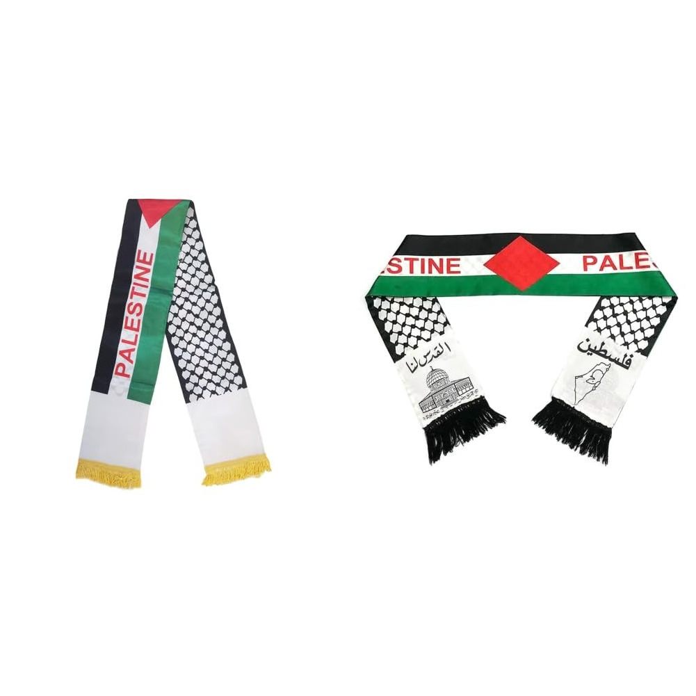 Palestine Scarf Waterproof Palestinian Print National Shawl Polyester Palestine Scarf