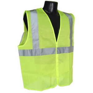 Reflective Strip Fabric Construction Safety High Visibility Vest Safety Softshell Winter Jacket Mesh Safety Vest