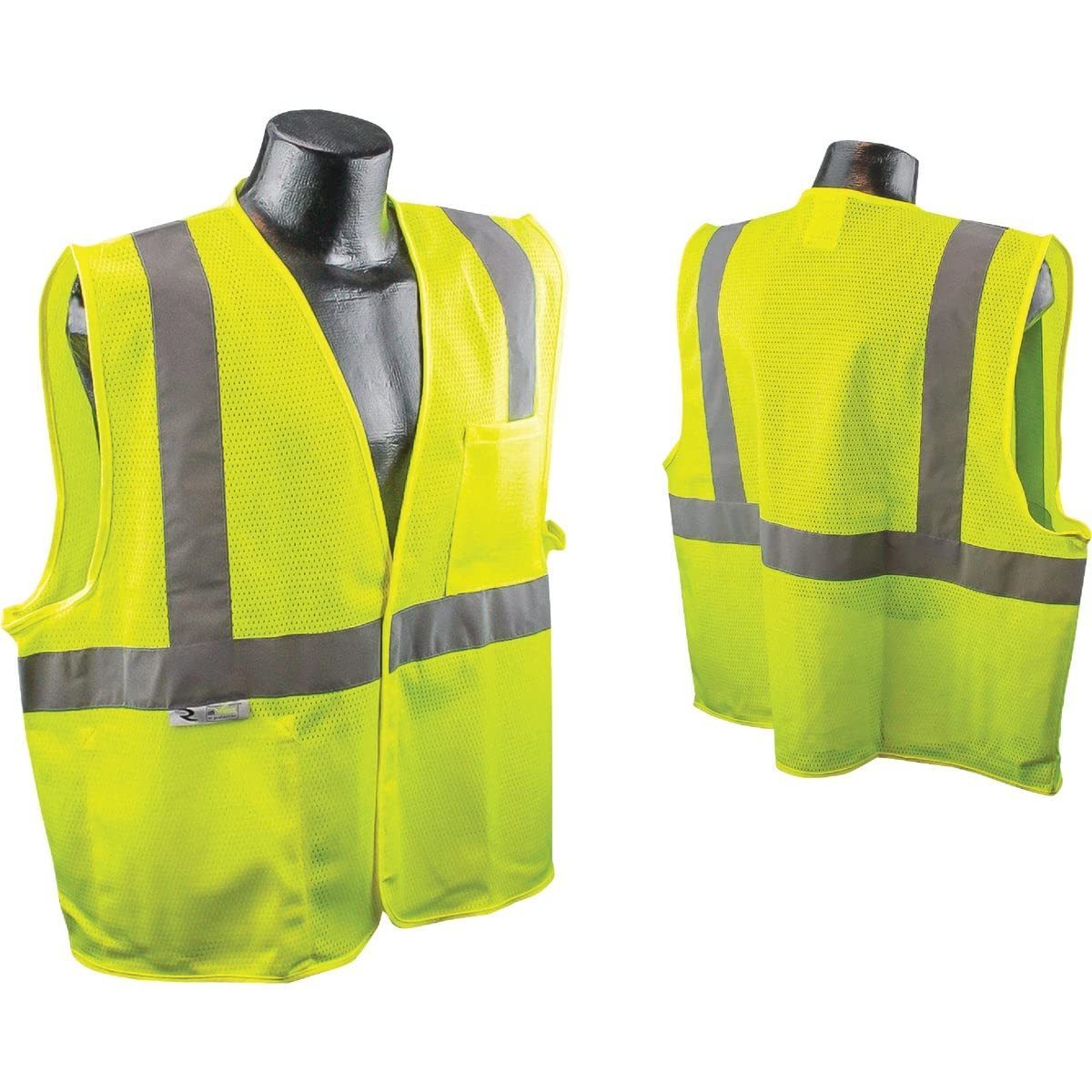 Reflective Strip Fabric Construction Safety High Visibility Vest Safety Softshell Winter Jacket Mesh Safety Vest