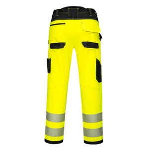 Visibility Traffic Safety Work Pants Lightweight Reflective Tape Work Cargo Men Wear Trouser Construction Safety Pant