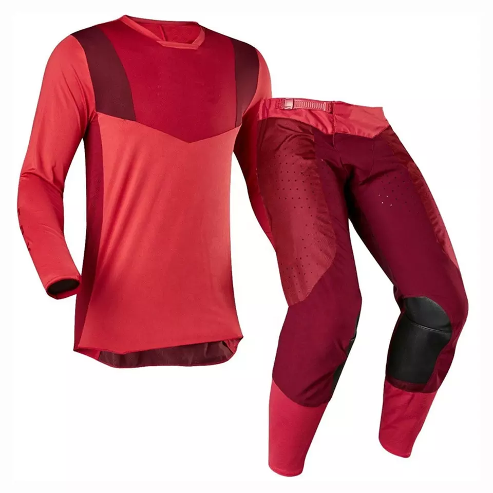 Quality Motocross Gear Unisex Motocross Shirt & Pant Wholesale Blank Motocross Jersey Auto Racing Wear