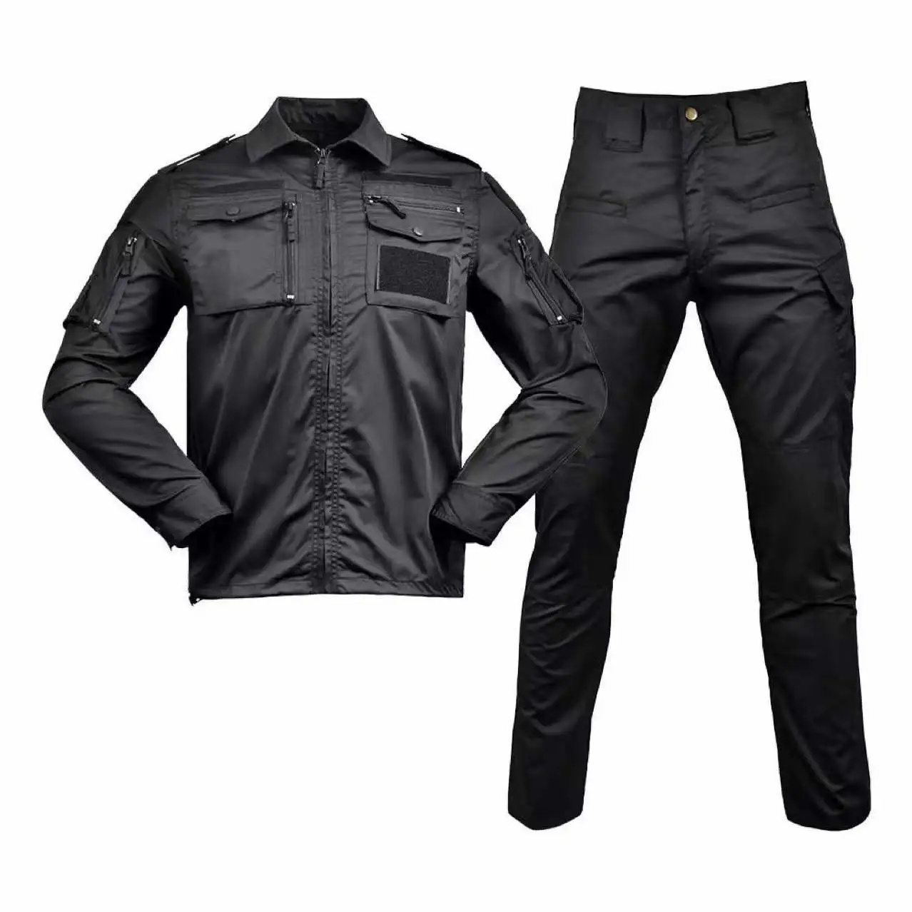 Latest New Design Security Guard Uniform Men's Polyester Short Sleeve Security Guard Uniforms Men