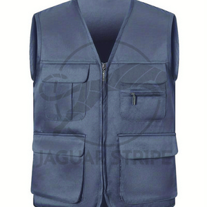 Casual Fishing Work Men Vest Safety Work Cargo Vest Custom Design Building Workers Vest & Waistcoat