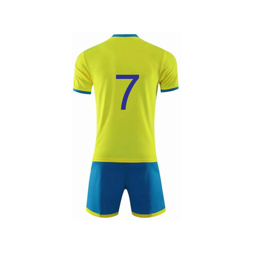 New Season Soccer Jersey Argentina Matches Complete Suit with Customization Messi Name Numbers Soccer Uniform