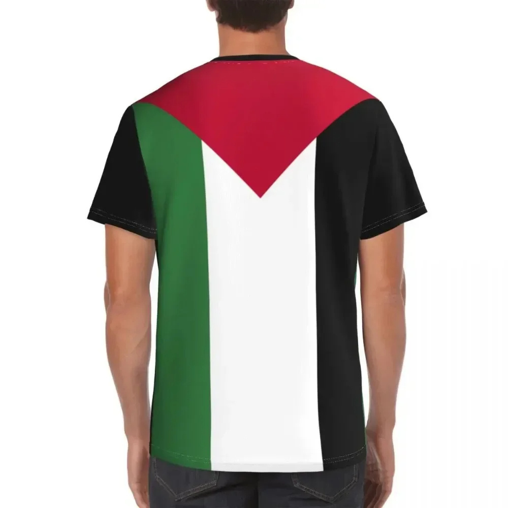 Customized Palestine Print Logo Shirts for Men Free Palestine T-Shirt Football Shirt Palestine