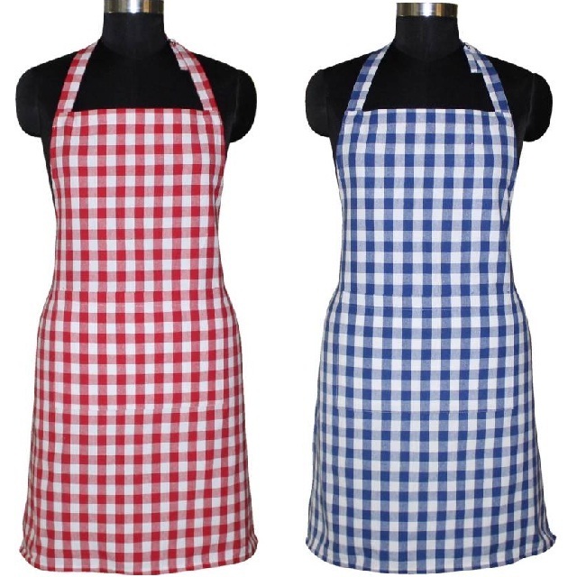 High Quality Printed 100% Organic Cotton GOTS Certified Portable Cute Hand Cartoon Rabbit Kitchen Cooking Apron For Restaurant