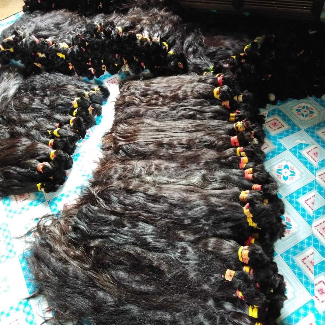 Wholesale Cuticle Aligned 100% Unprocessed Raw Indian Virgin Hair Extensions High Quality Human Hair Direct from India