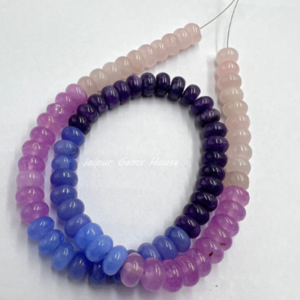 Natural Amethyst Tanzanite Lavender & Rose Quartz Gemstone Beads For jewelry making  Beads For Necklace Making Jewelry Supplies