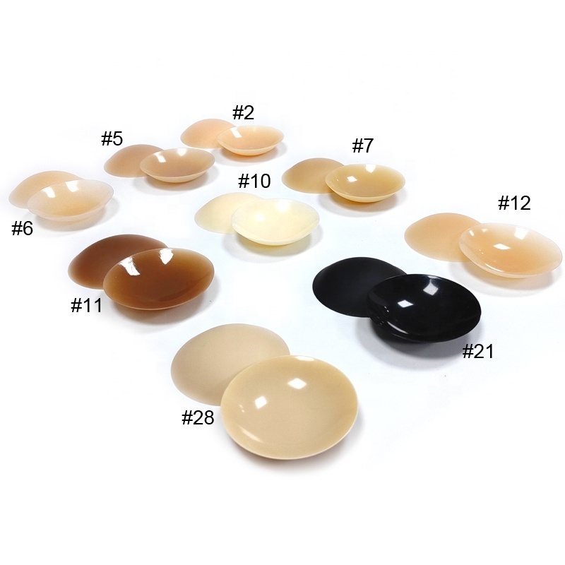 Nippies Waterproof Silicone Breast Petal Sticker Opaque Adhesive Bra Reusable No Glue Pasties Women Nipple Cover